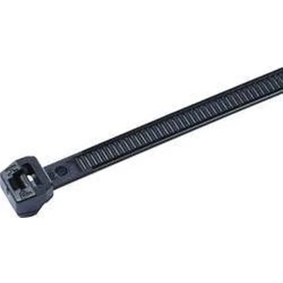 Afbeelding van HellermannTyton 118 05850 T50SOS HS BK C1 Kabelbinder 150 mm 4.60 Zwart Hittegestabiliseerd 100 stuk(s)