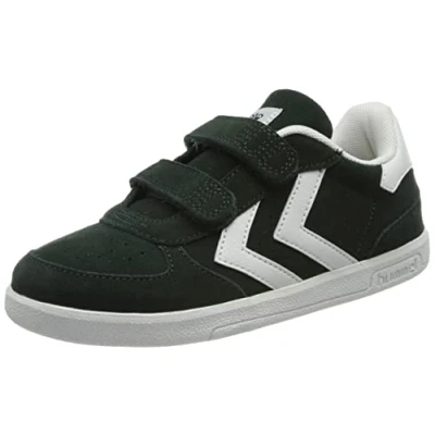 Afbeelding van hummel Victory Suede II Sneakers voor jongens, uniseks, pijnboompjes, 19 EU, Pineedle, EU