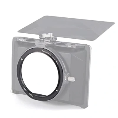 Afbeelding van Tilta 82mm Lens Bijlagen Adapter Ring voor MB T15 Mini Klem op Matte Box Camera Adapters 82