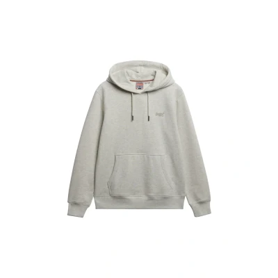 Afbeelding van Superdry Essential LOGO Hoodie, Heren, Maat: 3XL, Straw grey marl