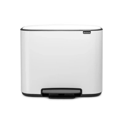 Afbeelding van Brabantia Bo pedaalemmer 11+23 ltr Wit