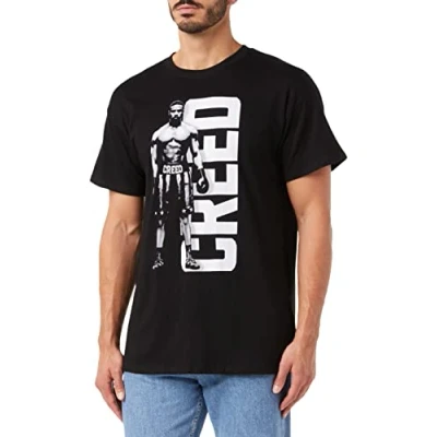 Afbeelding van cotton division T shirt heren, Zwart, S