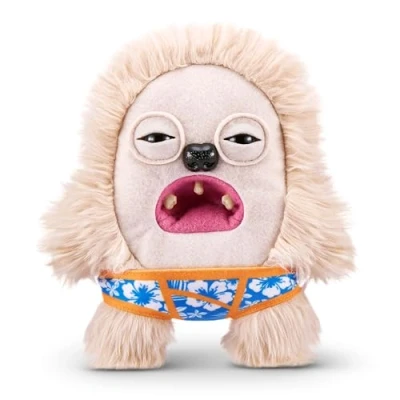Afbeelding van Fuggler Vacay Vibes by ZURU, grappig lelijk monster, pluche, verzamelbaar, speelgoed (hedge grog crème)