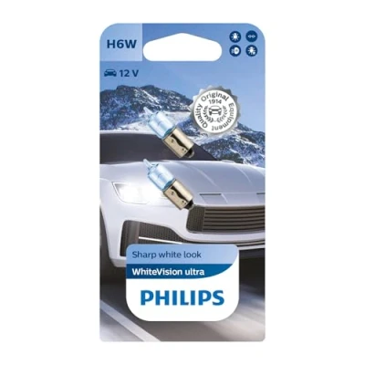 Afbeelding van Philips 12036WVUB2 White Vision Ultra H6W 2 Stuks 0730286