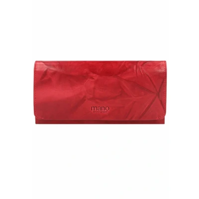 Afbeelding van mano Donna Aurona Portemonnee, Dames, Maat: One Size, Rot
