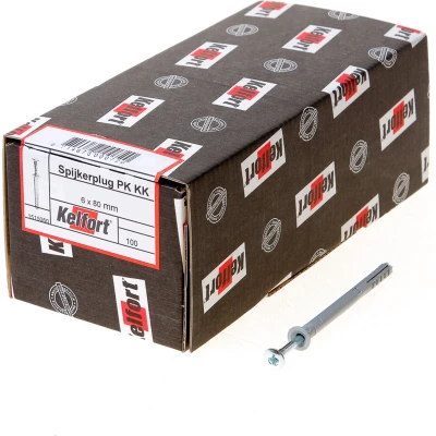 Afbeelding van Kelfort Spijkerpluggen Platkop 6.0X80