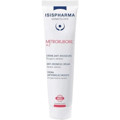 Afbeelding van ISIPHARMA METRORUBORIL A.Z Anti Redness Crème 30 ml Ontworpen met 15% Azelaïnezuur Vermindert roodheid, Verbetert microcirculatie Gemaakt in Frankrijk