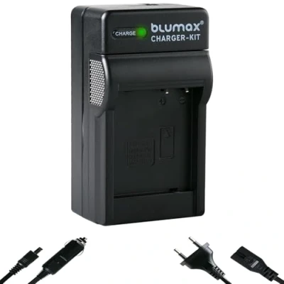 Afbeelding van blumax oplader voor Panasonic DMW BLG10 / BLG10E BLE9 E/BP DC15 E accu&#039;s is compatibel met Lumix DMC GF6 GX7 III GX80