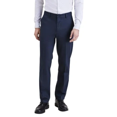Afbeelding van Dockers Signature Stain Defender Straight Pants navy Blazer 31W / 30L, blazer, 30L