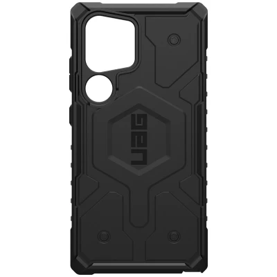 Afbeelding van Samsung Galaxy S24 Ultra Hoesje Kunststof UAG Hardcase/Backcover Zwart Telefoonhoesje Shockproof/Valbescherming