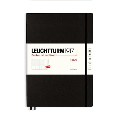 Afbeelding van LEUCHTTURM1917 367822 weekplanner Master (A4+) 2024, 12 maanden, zwart, Engels
