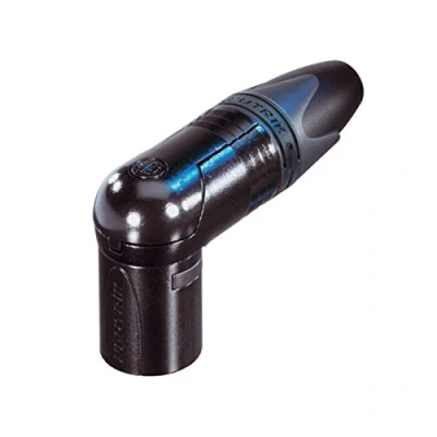 Afbeelding van Neutrik NC3MRX B XLR connector Stekker, haaks Aantal polen: 3 Zwart 1 stuk(s)
