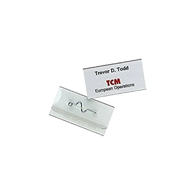 Afbeelding van Durable Badge met speld 30X60MM