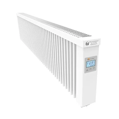 Afbeelding van AeroFlow SLIM 2000 elektrische verwarming, met chamottekern, app ready FlexiSmart displayregelaar (Android, iOS) extra vervanging voor nachtopslag, radiator