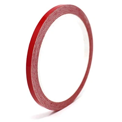 Afbeelding van 10 Meter sierstrips Auto Motorfiets Boot Model exterieur maken kleur selectie Finest Folia Decoratieve Strips Side Zelfklevende Waterdichte (5mm breedte, Rood glans)