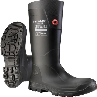 Afbeelding van DUNLOP Unisex Purofort Terrapro industriële laars, Zwart, 40 EU