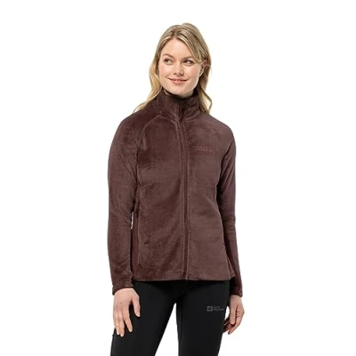 Afbeelding van Rotwand Fleece Vest Dames Dark Maroon 800 L Bruin