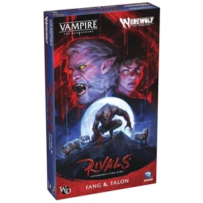 Afbeelding van Renegade Game Studios: Vampire: The Masquerade Rivals uitbreidbaar kaartspel: weerwolf: Fang &amp; Talon 2 vooraf geconstrueerde spelerdekken met 49 kaarten, vanaf 14 jaar