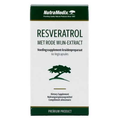 Afbeelding van Nutramedix Resveratrol Capsules 60VCP