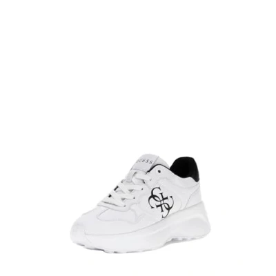 Afbeelding van Guess Luckei Flpluc ELE12 Sneakers laag, Dames, Maat: 41, White Pu
