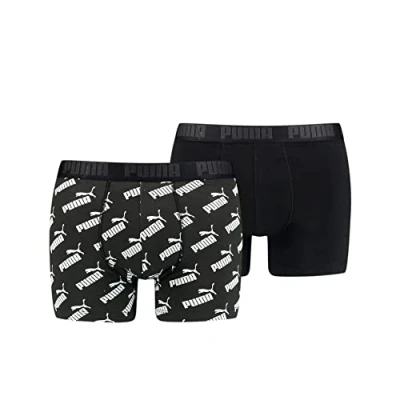 Afbeelding van Puma Men Aop Boxer 2p Zwart