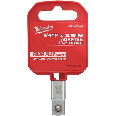 Afbeelding van Milwaukee Accessoires 1/4&quot; F X 3/8&quot; M verloopadapter van naar 4932480646