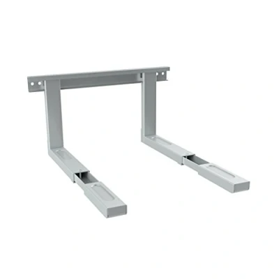 Afbeelding van PureMounts MWH 02 universeel/magnetronhouder voor wandmontage in lengte verstelbare arm (385 535mm), giek breedte: 43 cm, draagvermogen: max. 35,0 kg, zilvergrijs