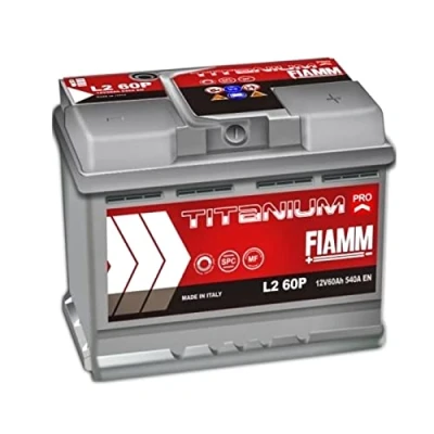 Afbeelding van FIAMM Titanium L260 autoaccu, 60 Ah 540 A, pluspol rechts