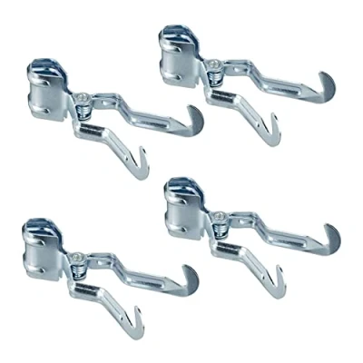 Afbeelding van Relaxdays Klemkleerhaak tent set van 4