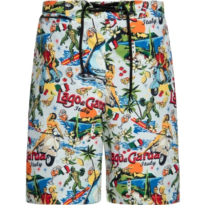 Afbeelding van King Kerosin Aop Badehose KKU411052 Off White M