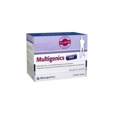 Afbeelding van Metagenics Multigenics Men Zakjes 30ST