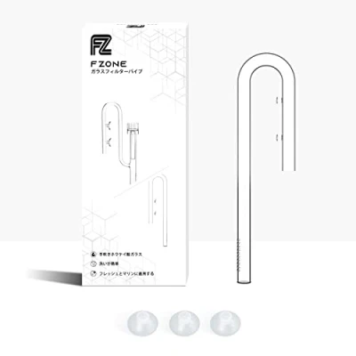 Afbeelding van FZONE Aquarium Glas Lelie Pijp Inflow Met Zuigingen Voor Plant En Marine Filter 22/26mm (3/4 &#039;&#039;ID) Tubing