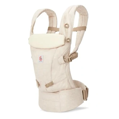 Afbeelding van Ergobaby draagzak Adapt Linen Naturel ergonomische vanaf geboorte