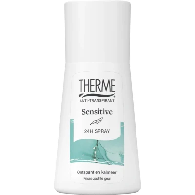 Afbeelding van 3x Therme Anti Transpirant Sensitive Spray 75 ml