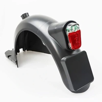 Afbeelding van Fututech Achterruit en led achterlicht voor Segway Ninebot Max G30 G30D Fender Taillight elektrische scooter reserveonderdeel accessoires