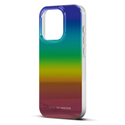 Afbeelding van Apple iPhone 15 Pro Max Hoesje Kunststof iDeal of Sweden Backcover/Hardcase Rainbow Telefoonhoesje Shockproof/Valbescherming