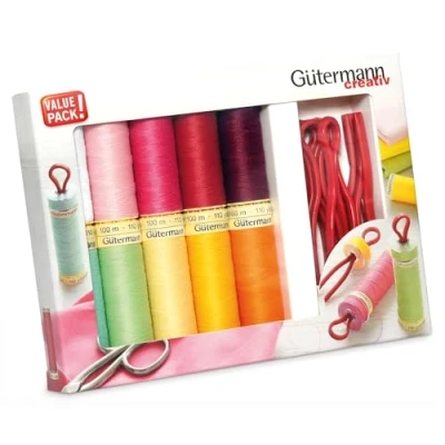 Afbeelding van Gütermann Naaigarenset 10 Bobbin (s