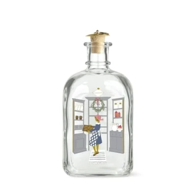 Afbeelding van Holmegaard Kerst klikfles, glas, helder, 73cl