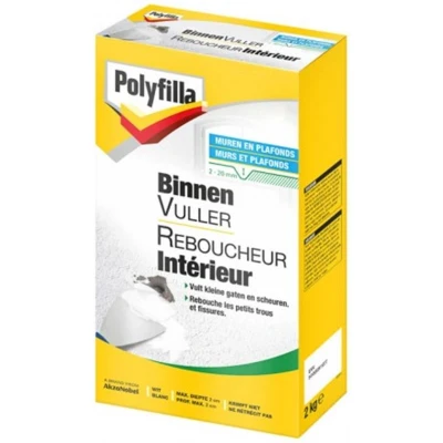 Afbeelding van Polyfilla Binnenvuller 2kg Wit