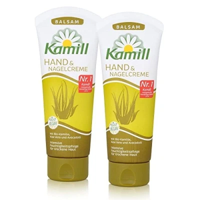 Afbeelding van Kamill 708763 Hand &amp; Nagelcreme, met Aloë Vera en Avocado olie, 2 x 100 ml,2x100ml