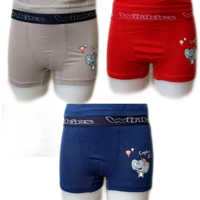 Afbeelding van Embrator 3 pack jongens Boxershorts Bo mix maat 116/122
