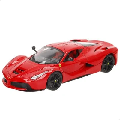 Afbeelding van Bburago 18 16001R Ferrari LaFerrari 1:18 modelauto, rood, 24 cm