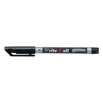 Afbeelding van STABILO Write 4 All Permanent Marker Medium 1 mm Zwart per stuk
