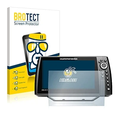 Afbeelding van BROTECT Screenprotector voor Humminbird Helix 9 CHIRP MSI+ GPS G4N Folie Beschermfolie Beschermglas transparant