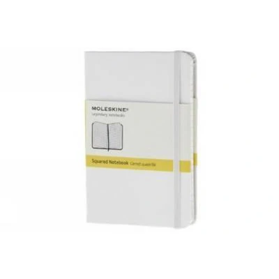 Afbeelding van Moleskine Notebook Pocket SquaRed White Hard