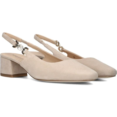 Afbeelding van Peter Kaiser Klassieke pumps, Dames, Maat: 38, Sand Veloursleer