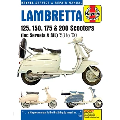 Afbeelding van Lambretta Scooters (58 00) Haynes Repair Manual