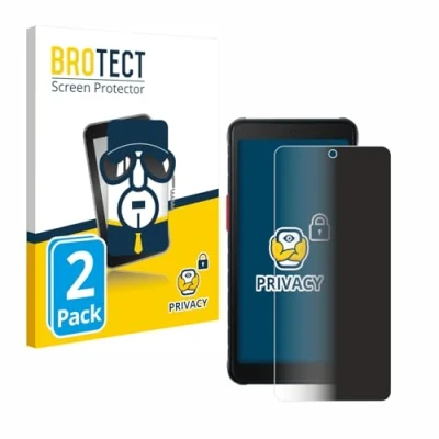 Afbeelding van BROTECT privacy screenprotector voor Samsung Galaxy XCover 5 Folie Beschermfolie Blauwlichtfilter (2 Stuks)