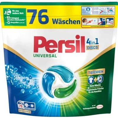 Afbeelding van Persil 76 Universele Schijven, Wasmiddel + Textielverzorging