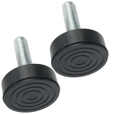 Afbeelding van Universele koelkast vriezer verstelbare schroefvoet (verpakking van 2, 8 mm schroefdraad)